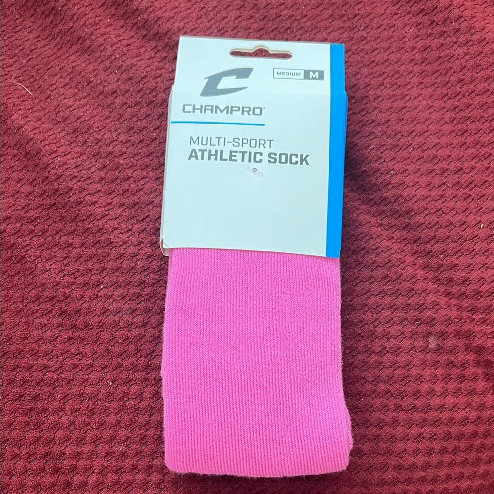 Champro Women's Pink Multi-Sport Athletic Socks